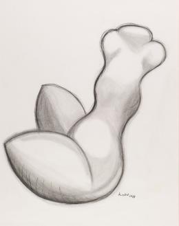 Baltasar Lobo Casuero. Desnudo femenino