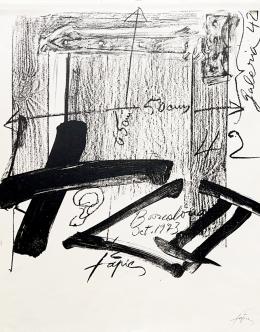 Antoni Tàpies. Sin título
