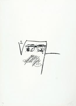 Antoni Tàpies. LLambrec material VI (1975)