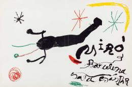 Joan Miró. Cartel litográfico