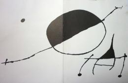 Joan Miró. Invitación (lito original)