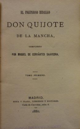 Cervantes. Obras. 5 vols.