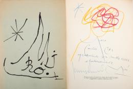 Joan Miró Ferrá. Composición dedicada