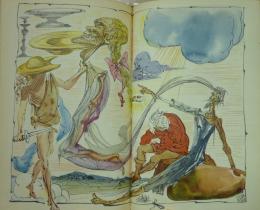 Cervantes. Don Quixote. Ilustr. por Dalí