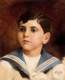 Francisco Domingo Marqués. Niño