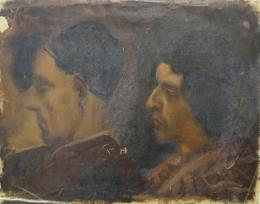 Juan José Gárate Clavero. Retrato de dos hombres