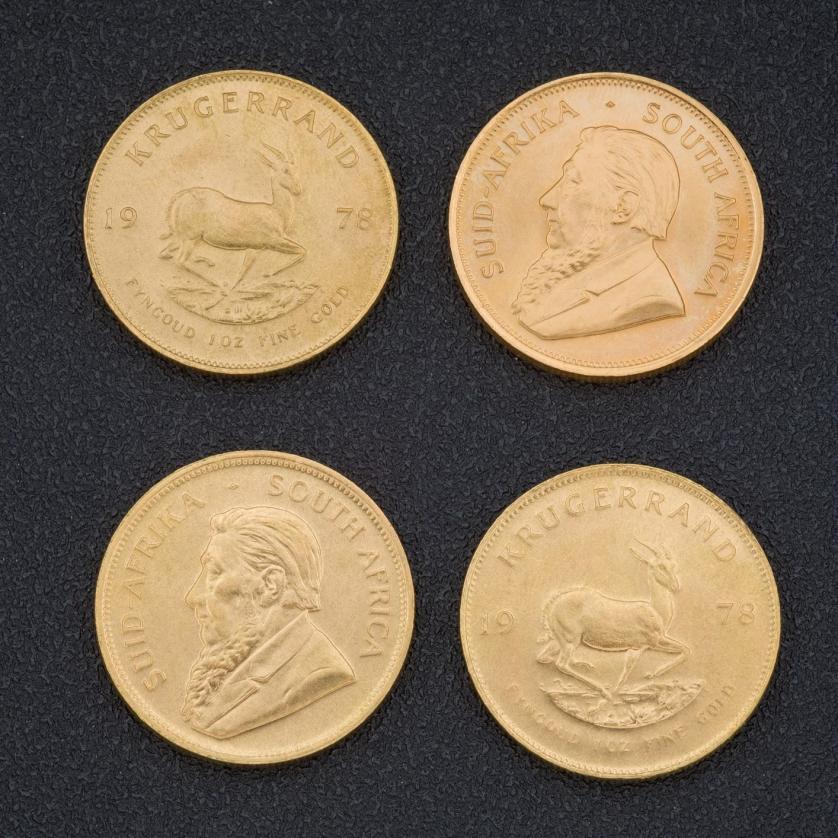 Eleven krugerrand gold coins 375.65 gr