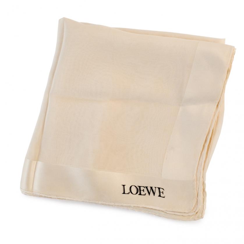 Pañuelo de seda Loewe