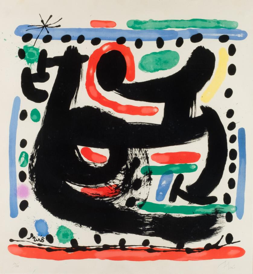 Joan Miro. Atelier Mourlot New York (1967)