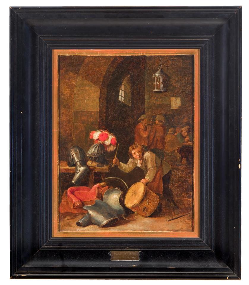 David Teniers El Joven. La sala de los guardias
