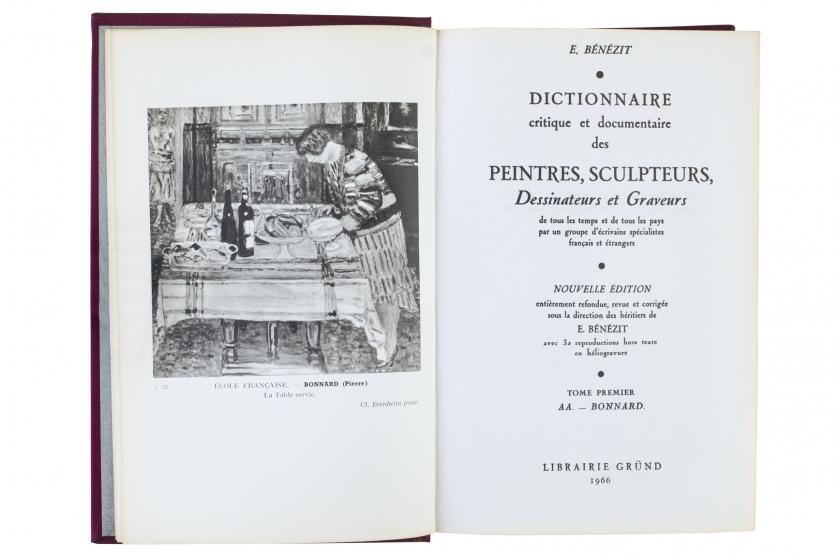 Benezit. Dictionnaire des peintres, sculpteurs...