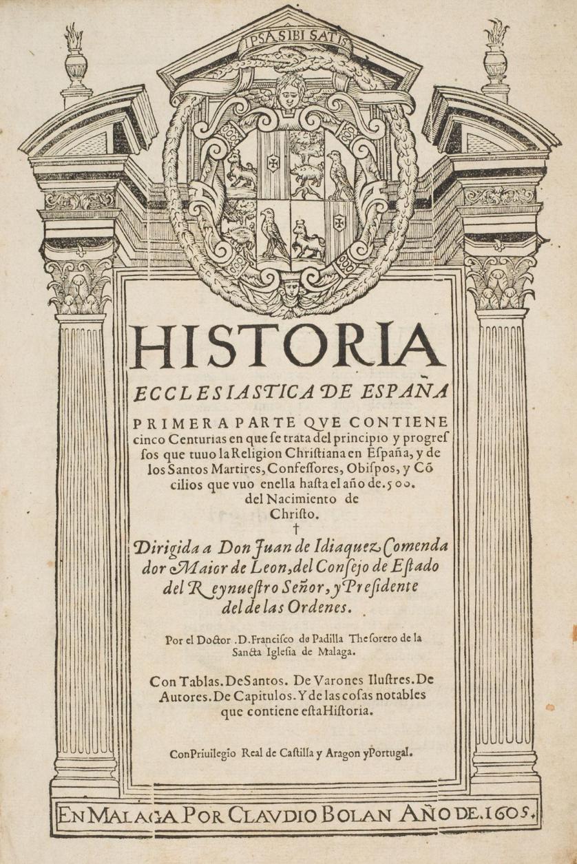 Padilla. Ecclesiastical history of Spain