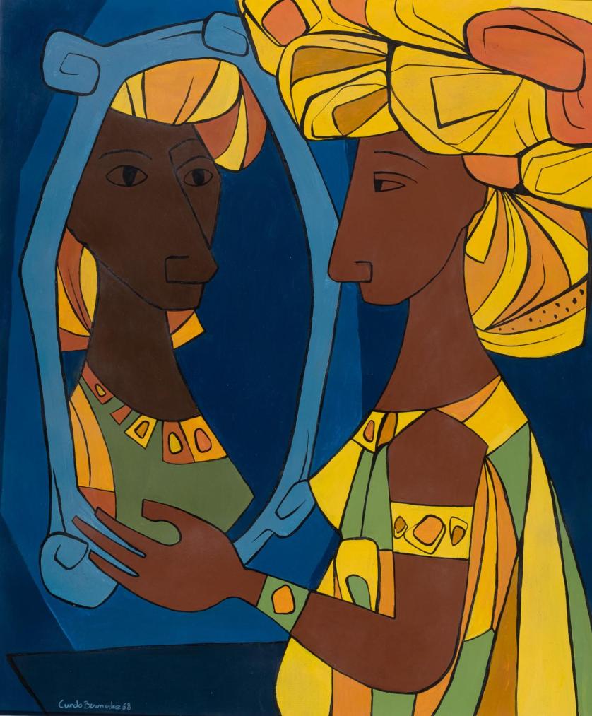 Cundo Bermúdez. Mujer ante el espejo (1968)