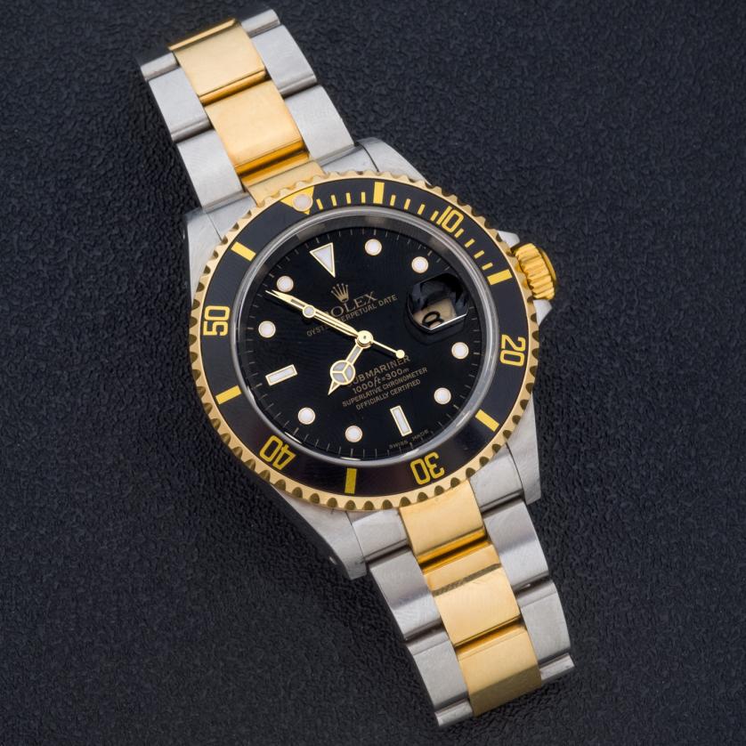Rolex Submariner Oyster Perpetual Date acero oro