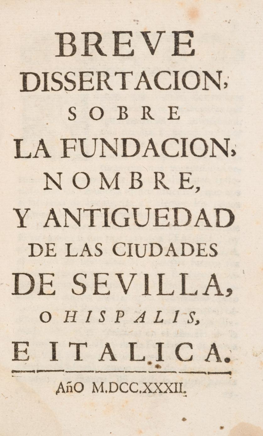 Foundation old name of Seville and Itálica
