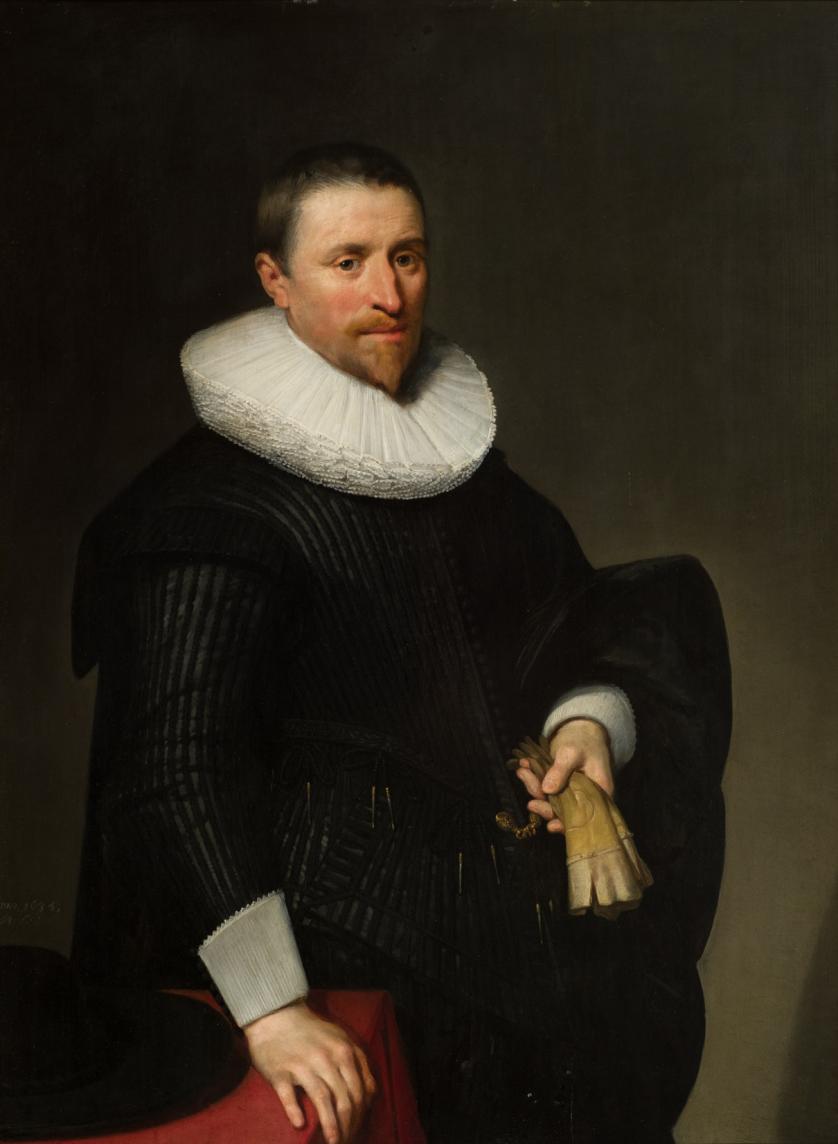 Jan Anthonisz van Ravensteyn. Retrato caballero