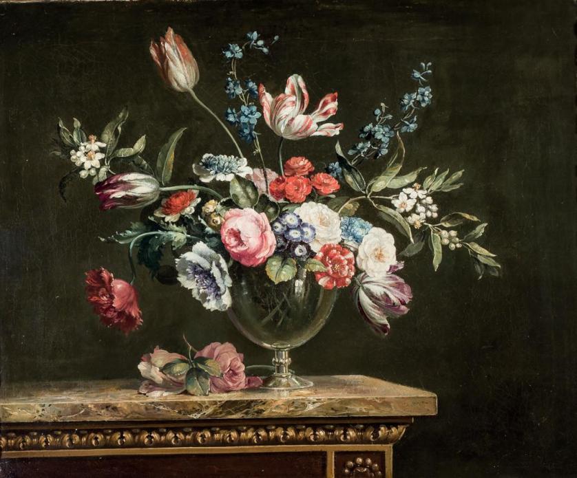 Taller de Jean Baptiste Monnoyer. Flores
