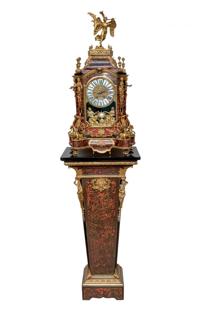 Napoleon III epoch clock. French circa 1890