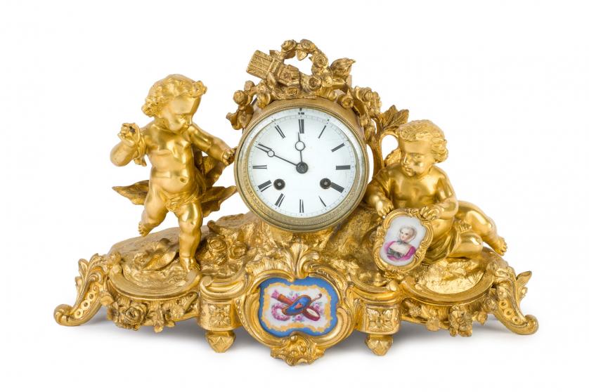 Reloj de sobremesa Luis XVI. Francia S. XIX