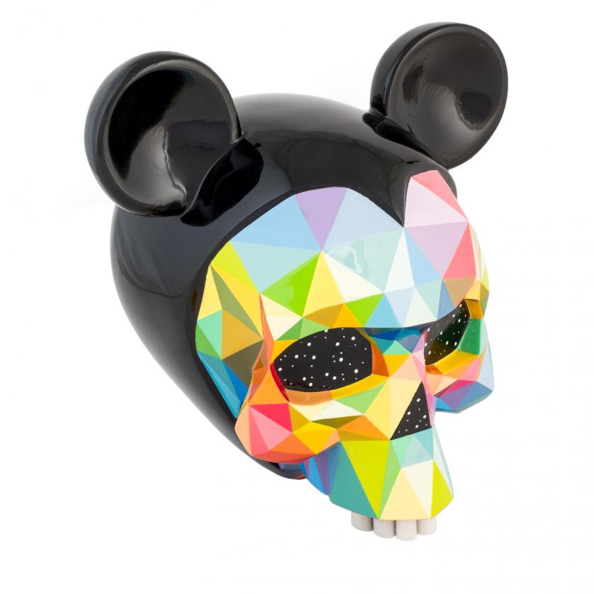 Okuda. Mickey&#39;&#39;s Skull (2019)
