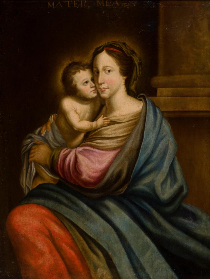 Escuela Europea S. XVII-XVIII. Virgen con Niño