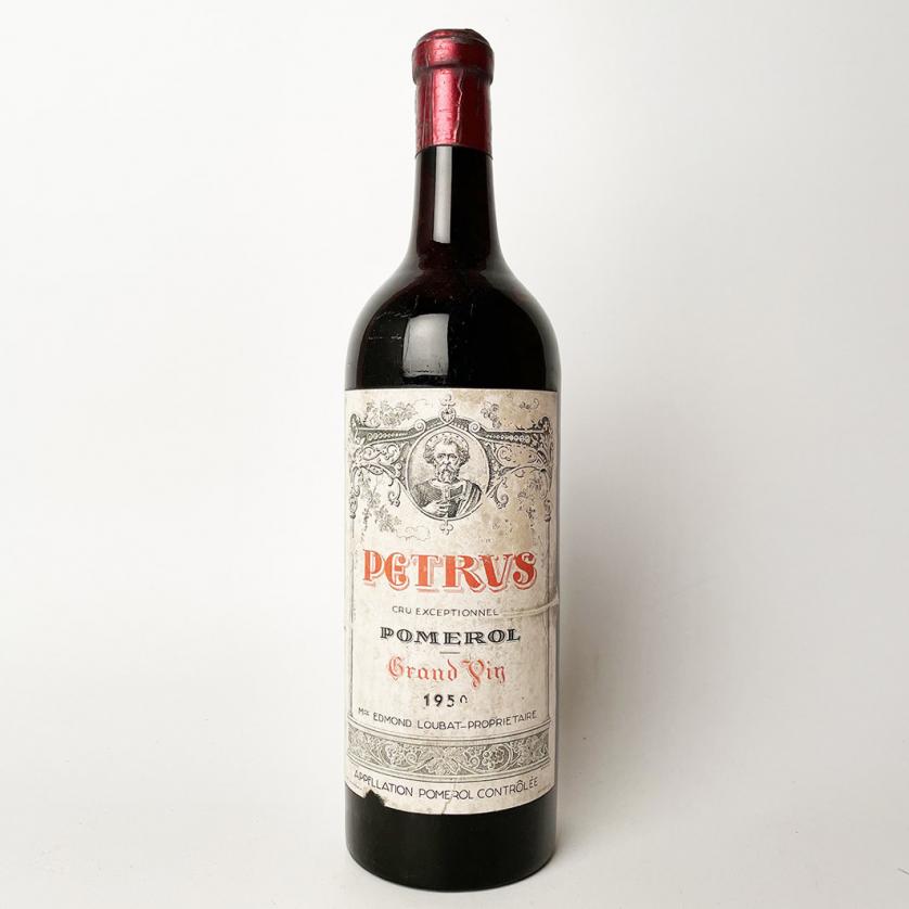 1 botella de Petrus 1950