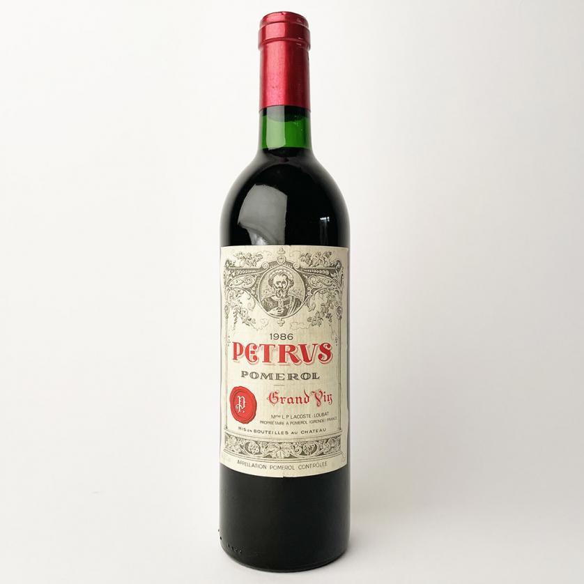 1 botella de Petrus 1986