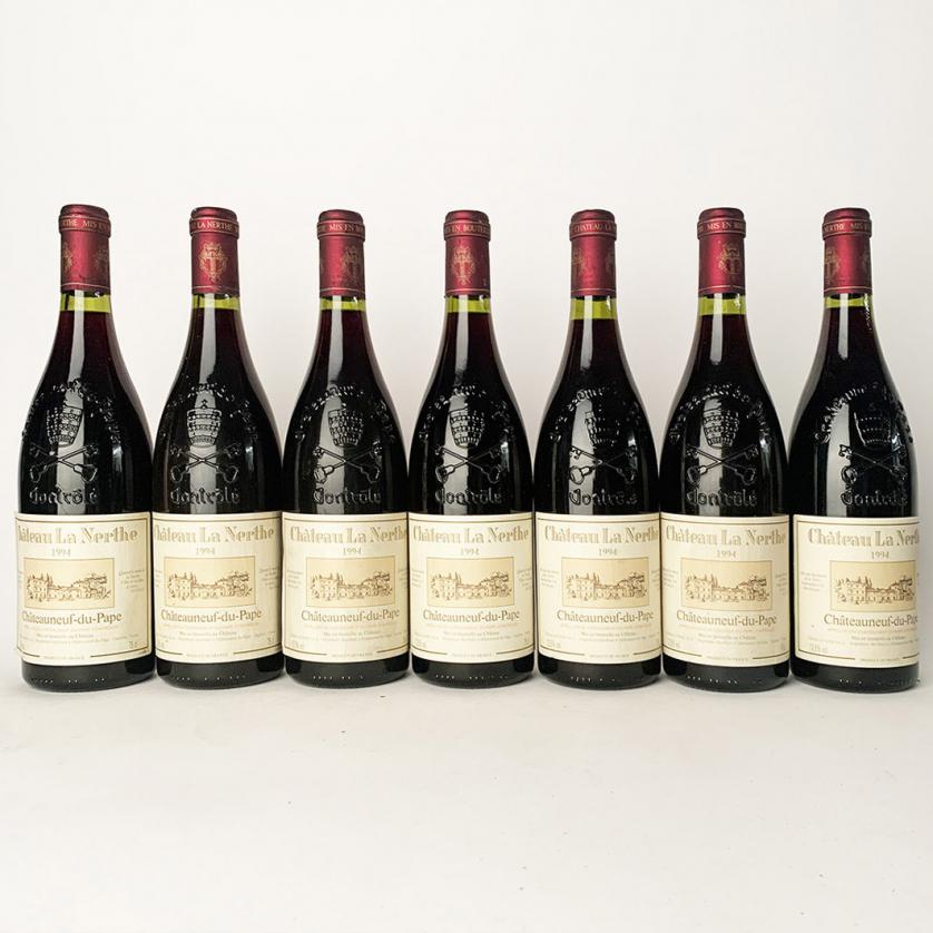 6 botellas de Châteauneur-du-Pape 1994