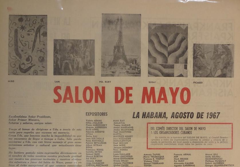 Salón de Mayo. La Habana, 1967