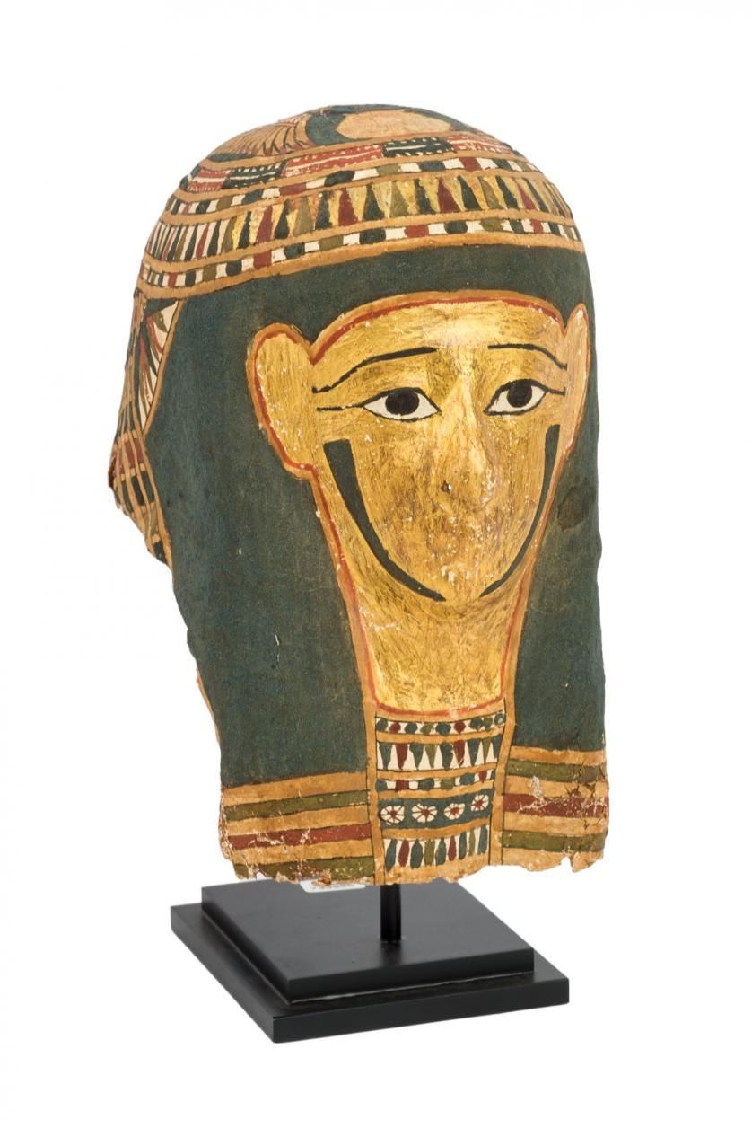 Máscara de momia egipcia