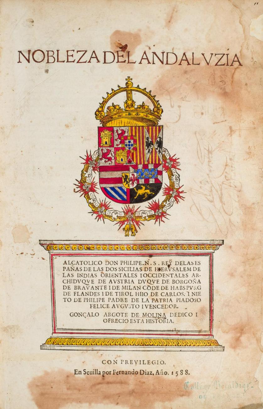 Molina Argote. Andalusian nobility