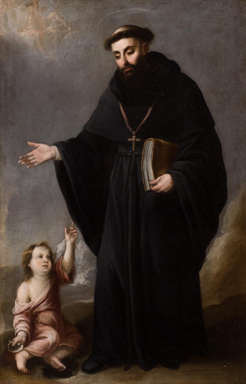 Francisco Meneses Osorio. Saint with the Child