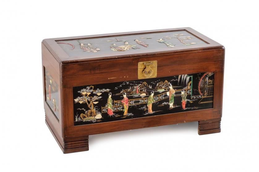 An Oriental camphor chest Early 20th Century