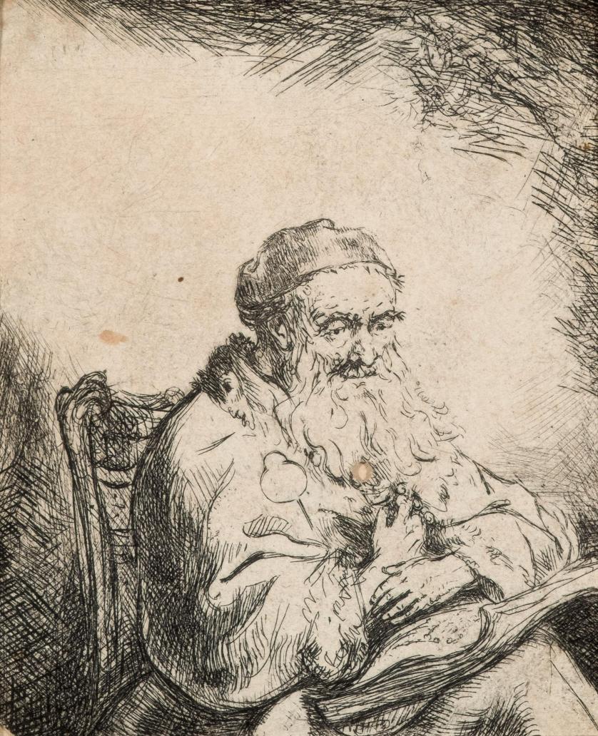 Rembrandt. San Jerónimo leyendo