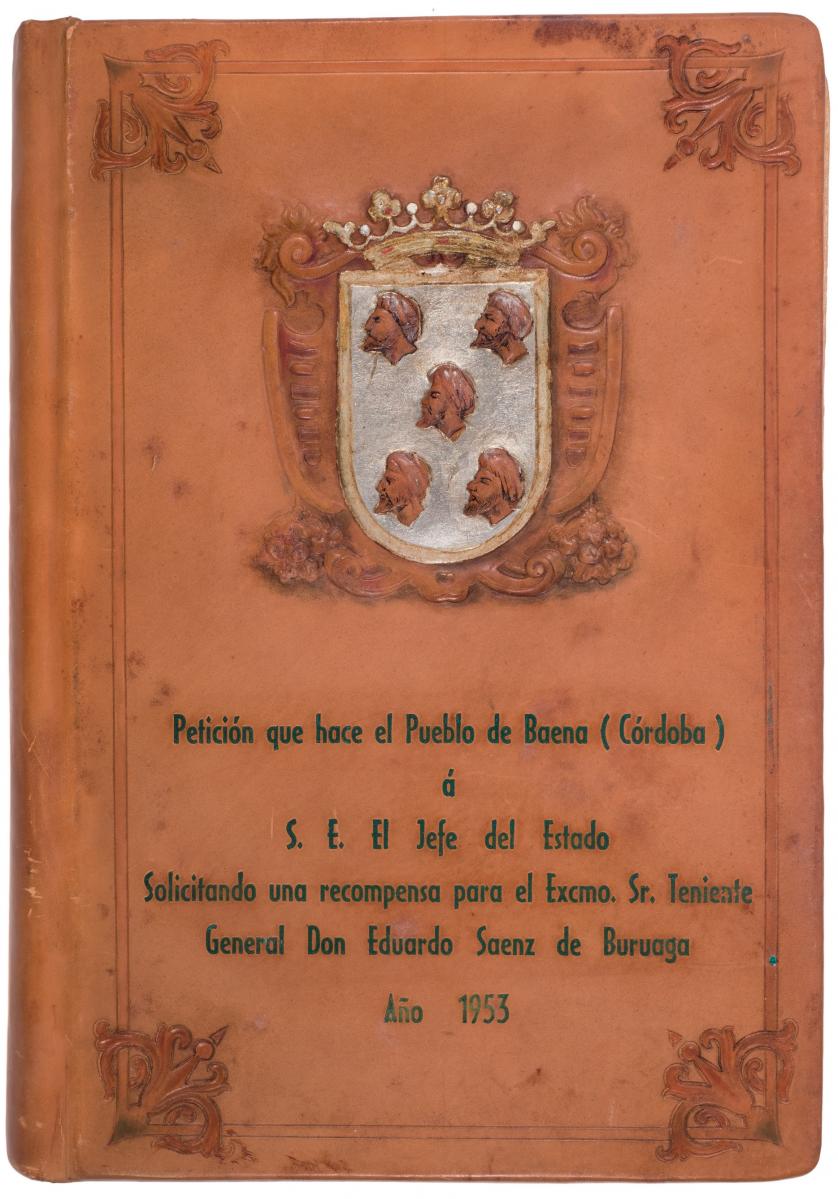 Petición del Pueblo de Baena a Francisco Franco