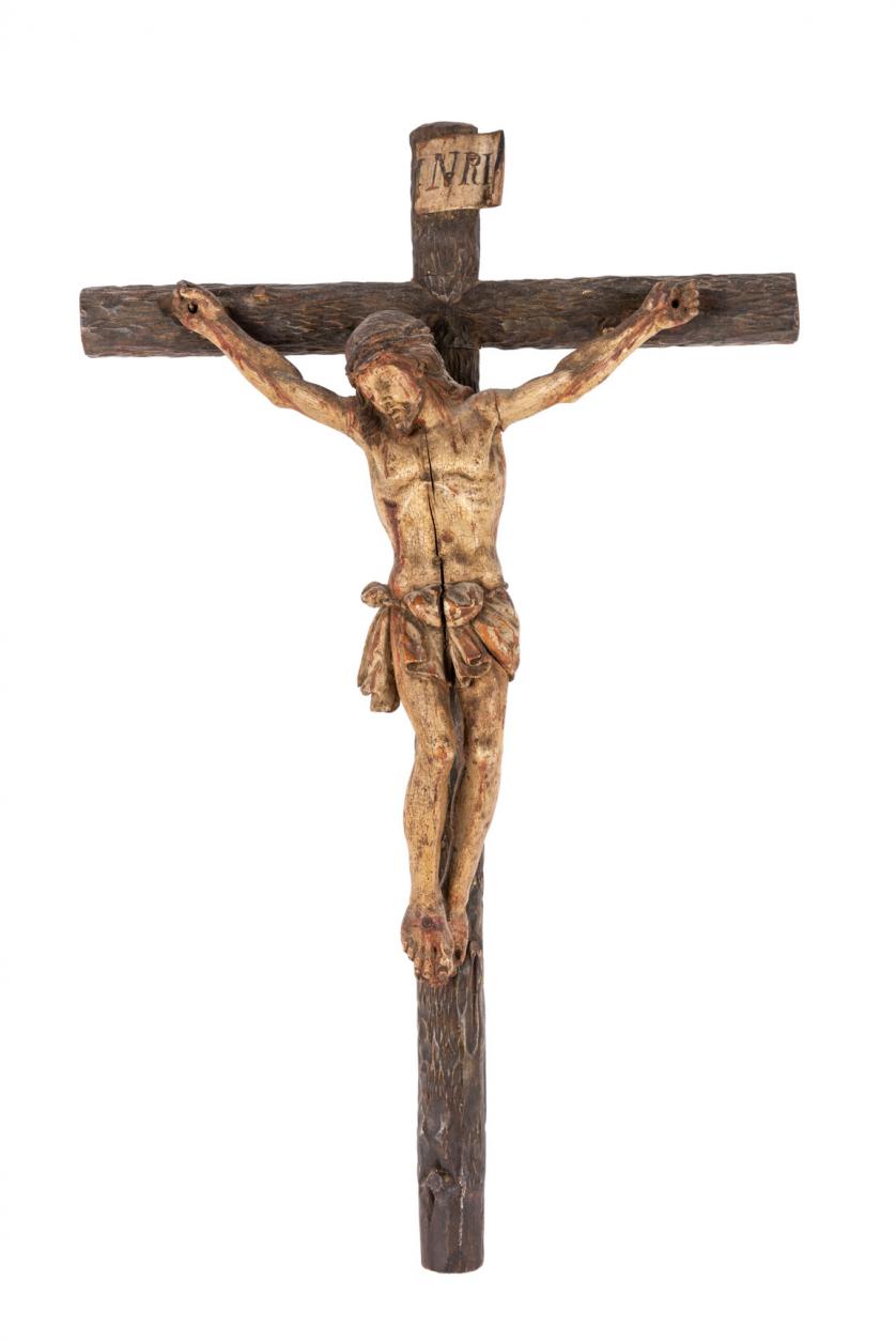 Escuela Española S. XIX. Cristo Crucificado