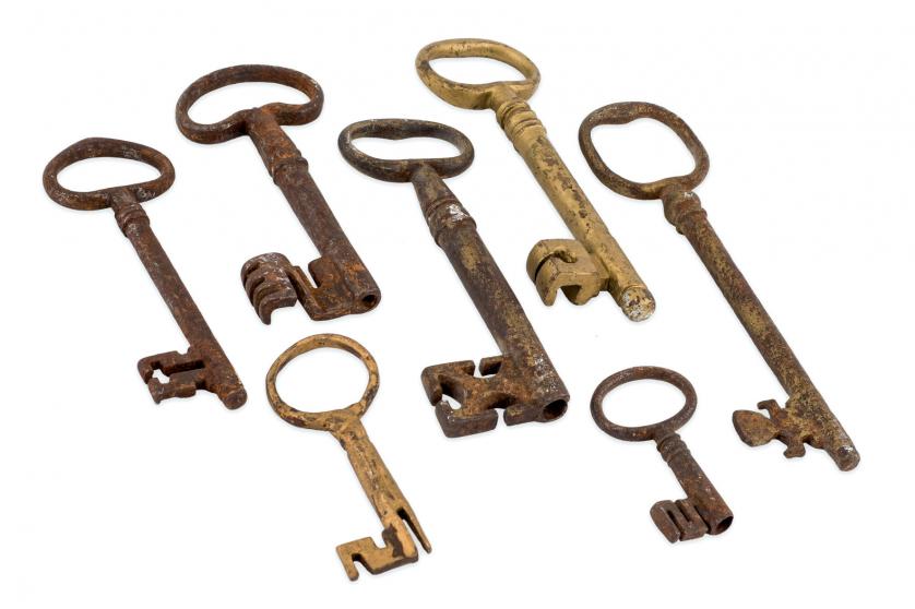 Lote de llaves antiguas. España,