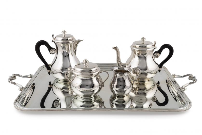 A French coffee set by Christofle 20th Century