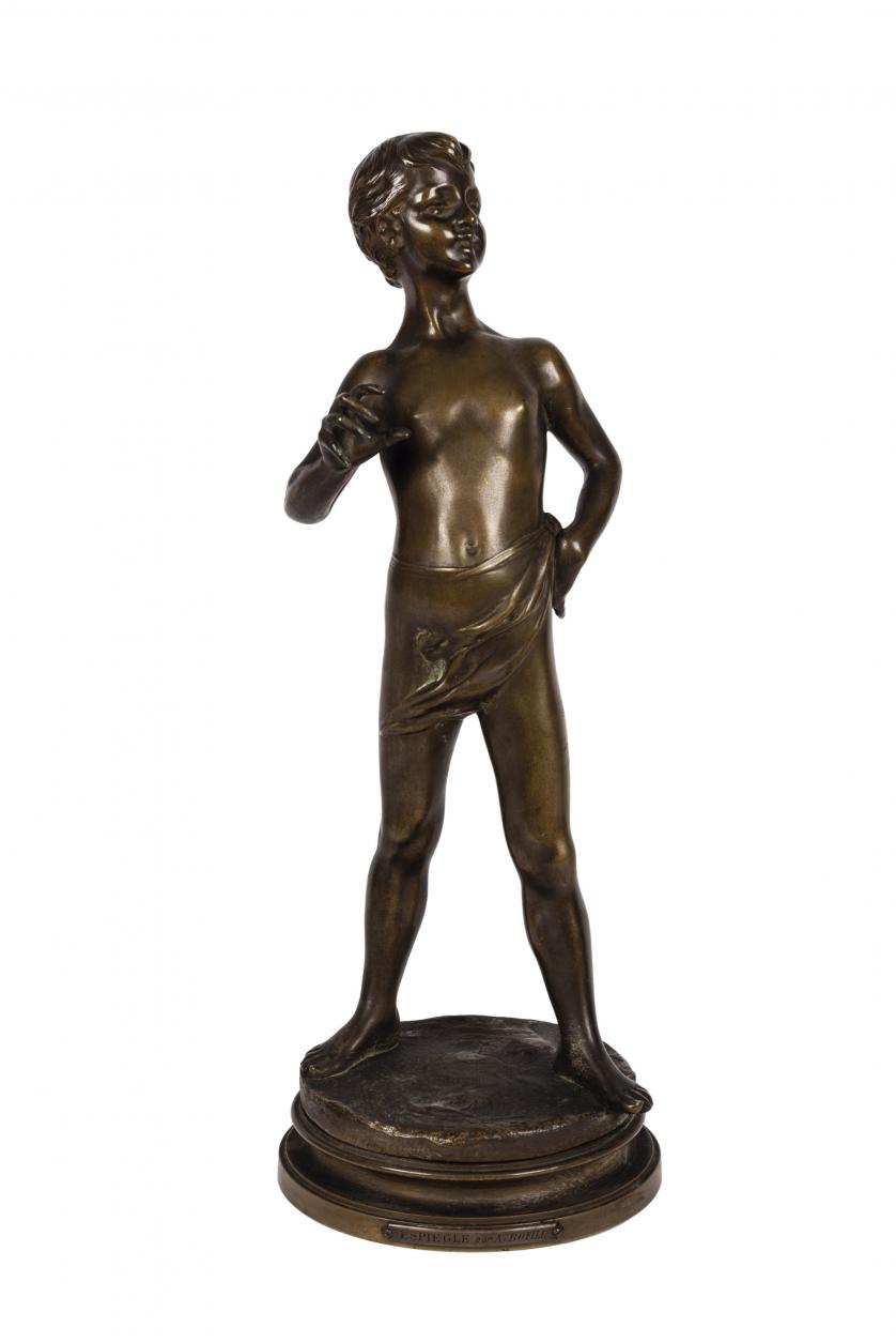 Antoine Bofill. Spike. Bronze figure