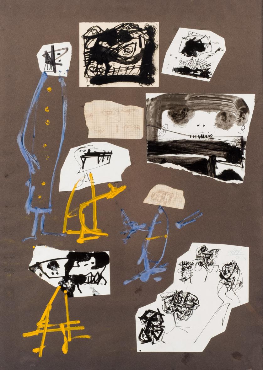 Antonio Saura. Montage o Rompecabezas (1958-59)