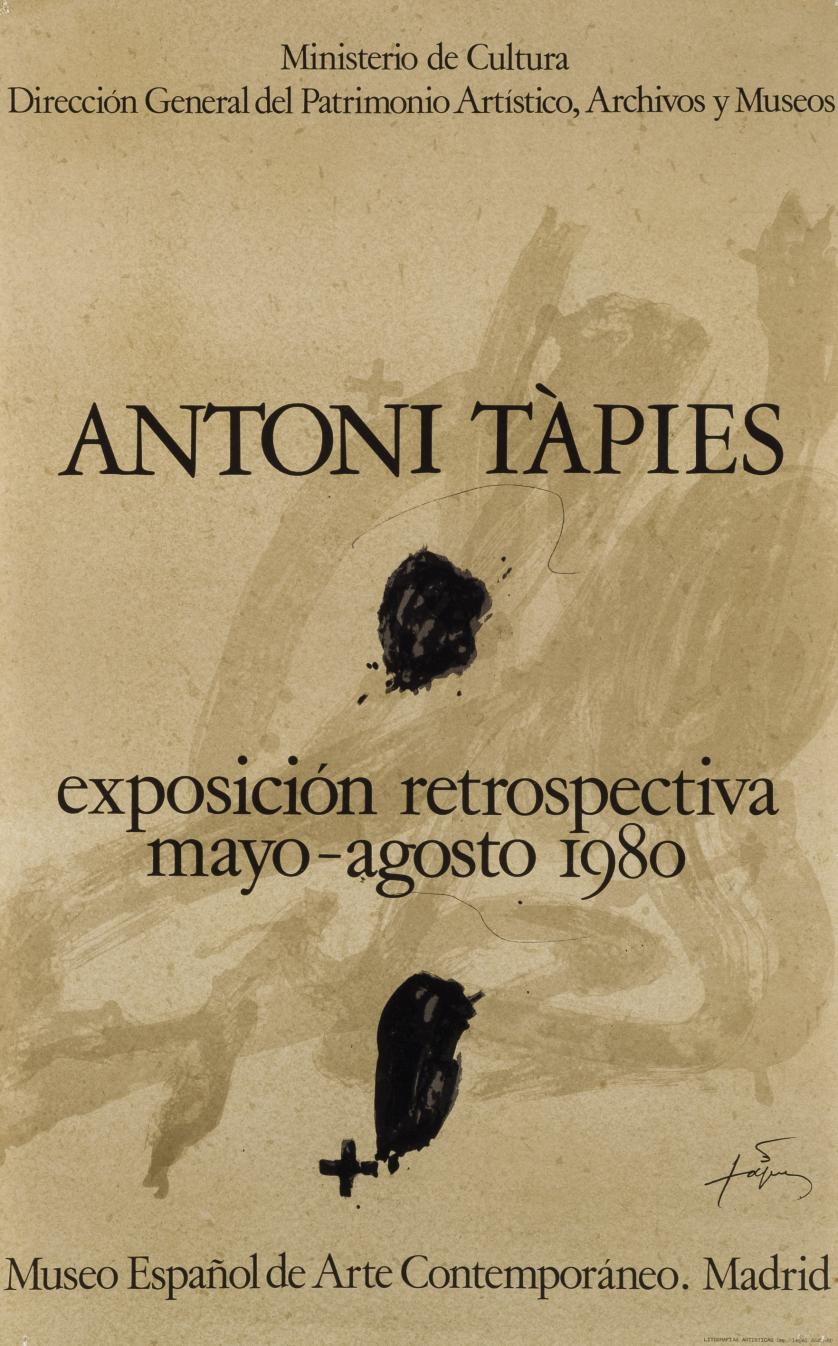 Antoni Tàpies. Antoni Tàpies. Exposición Retros