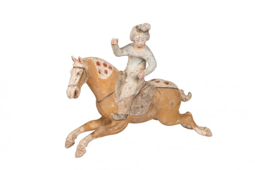 Polo player. Chinese Tang Dynasty