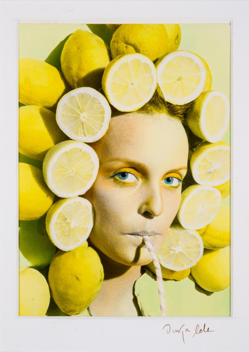 Ouka Lele. A young girl with lemons