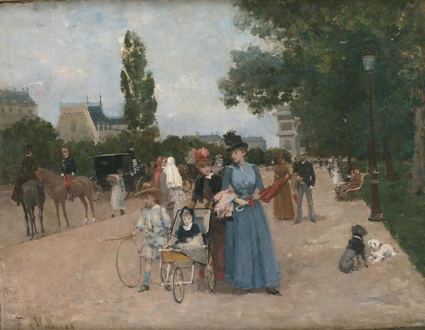 Francisco Miralles. Paris: a day on the Avenue