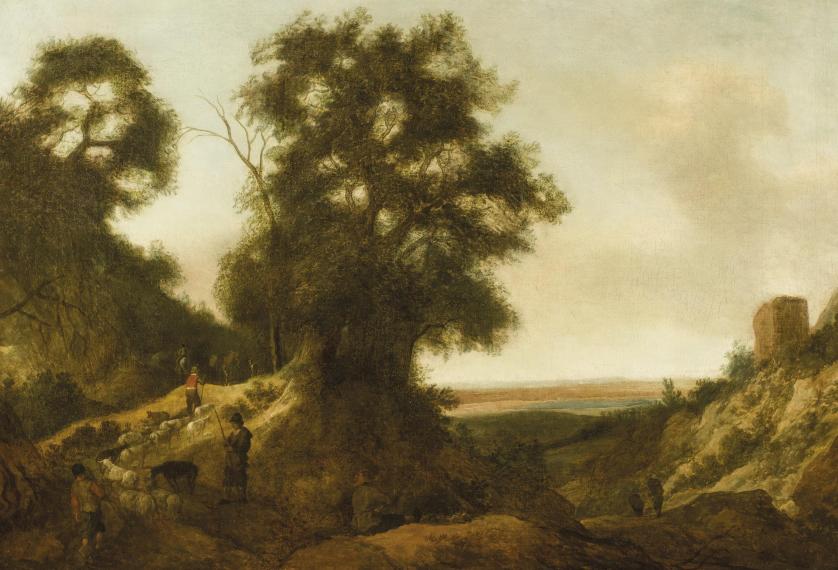 Pieter de Molijn. pastorale scene
