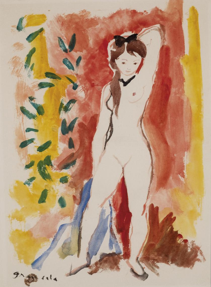 Emilio Grau Sala. Desnudo femenino