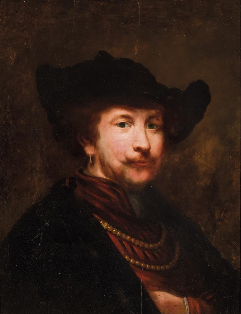 17th C. European School. Gentleman portrait