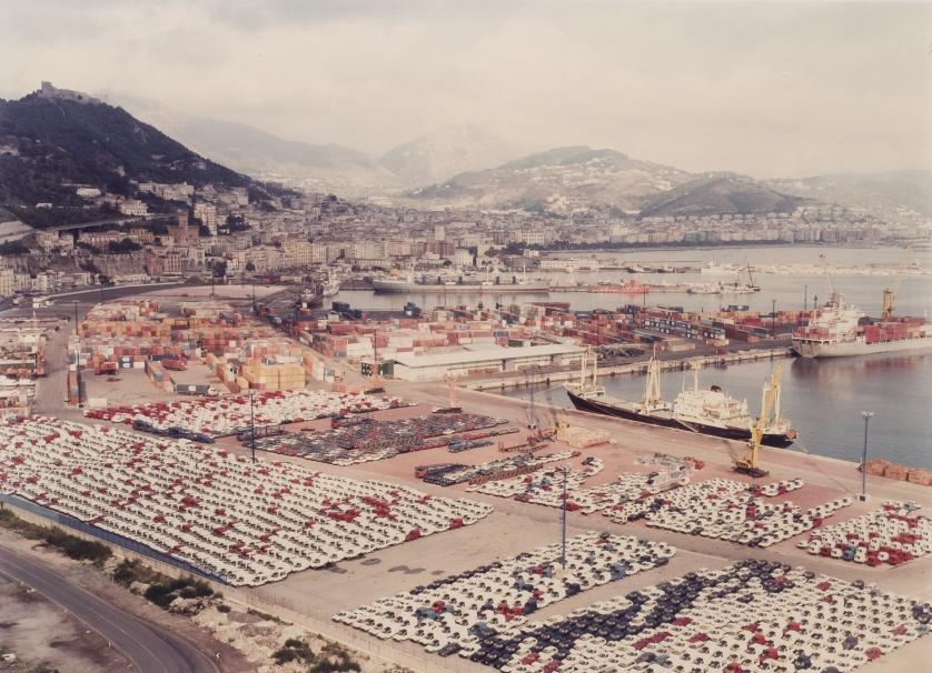 Andreas Gursky. Puerto de Salerno (1990)