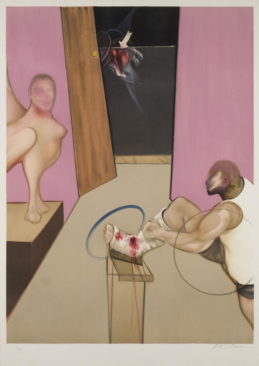 Francis Bacon. Aedipus and the Sphinx (1984)