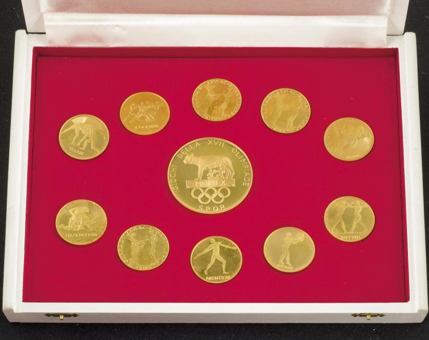 Medallas oro JJ.OO. Roma 1960